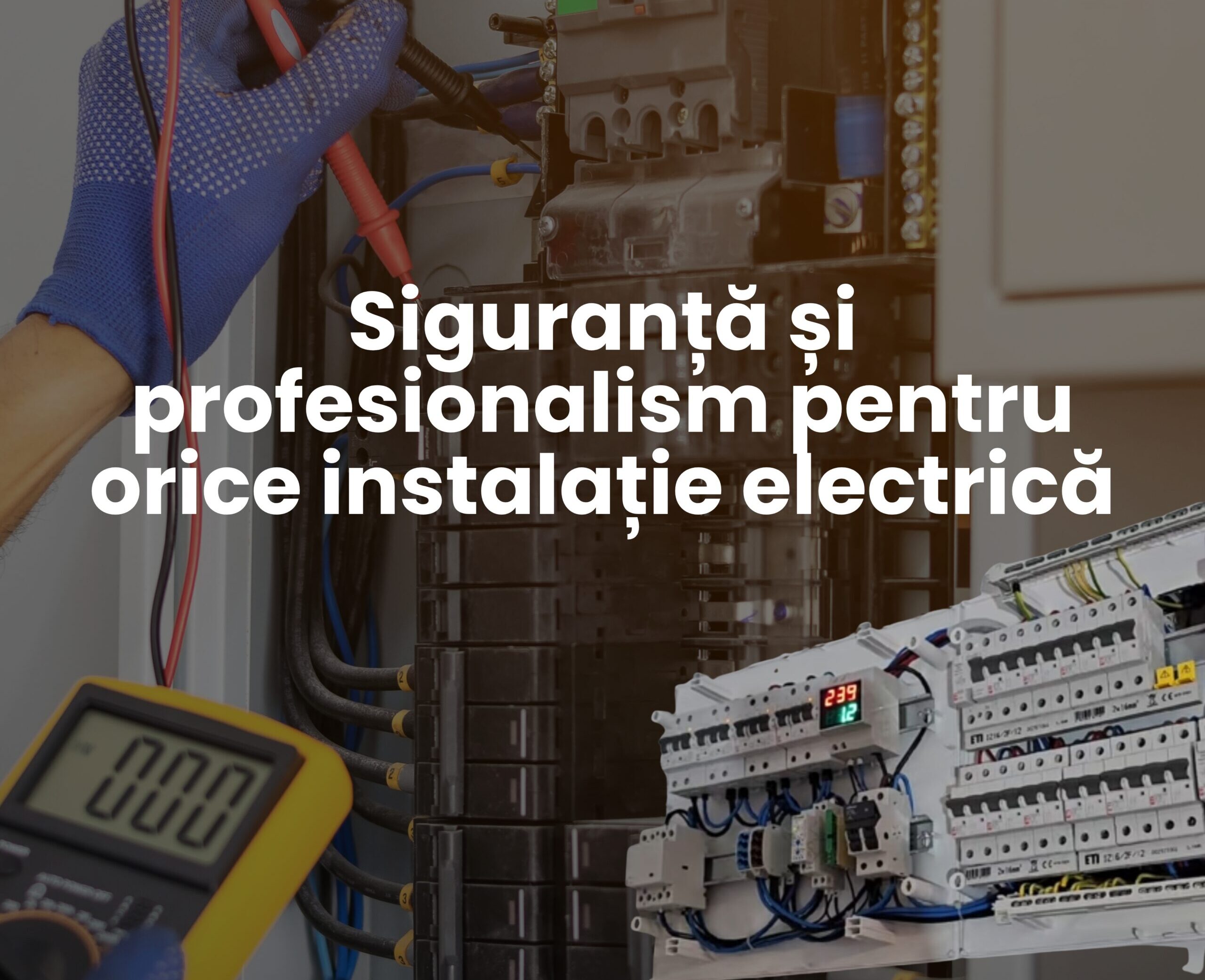 Electrician non-stop în București și împrejurimi