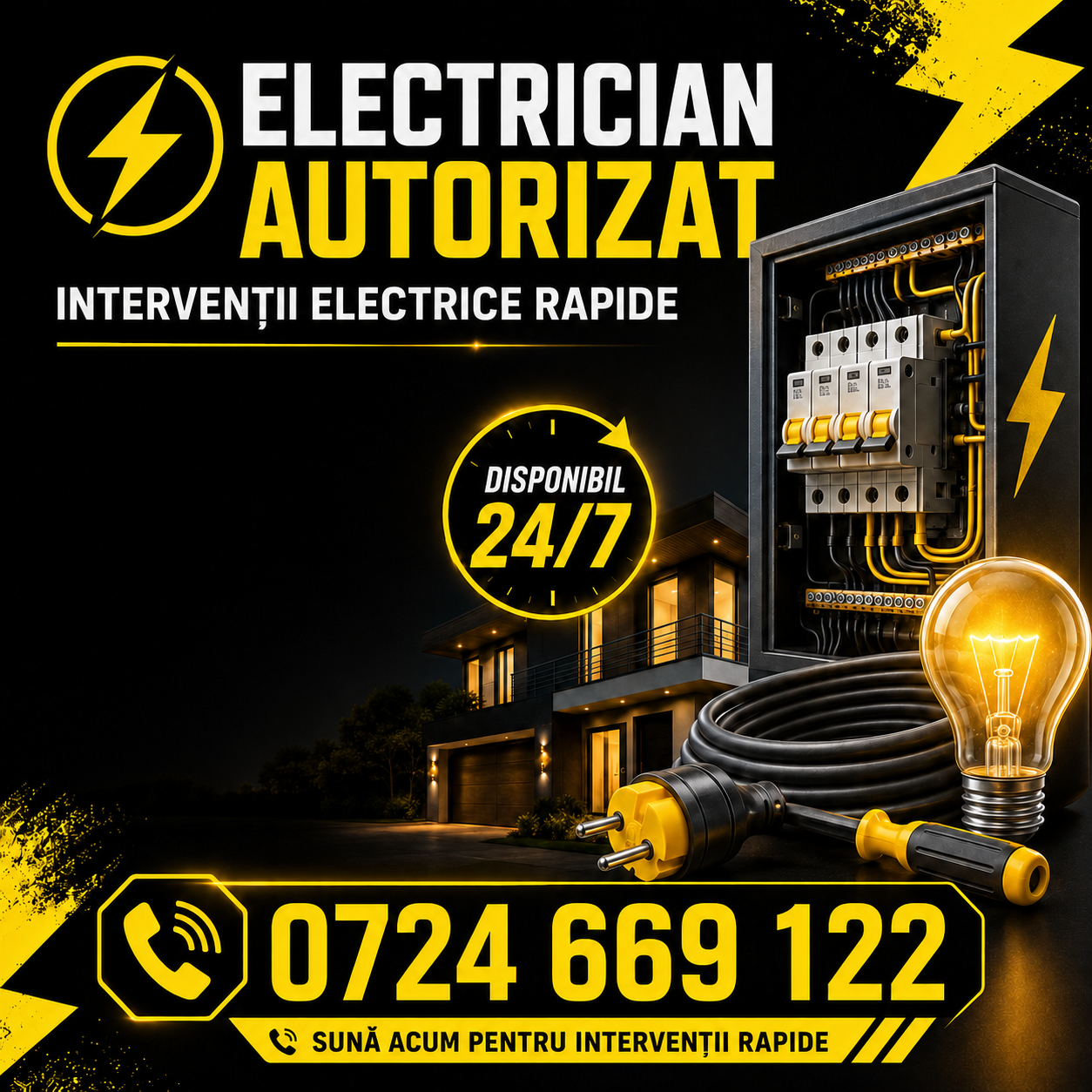 Electrician urgențe Cluj Napoca